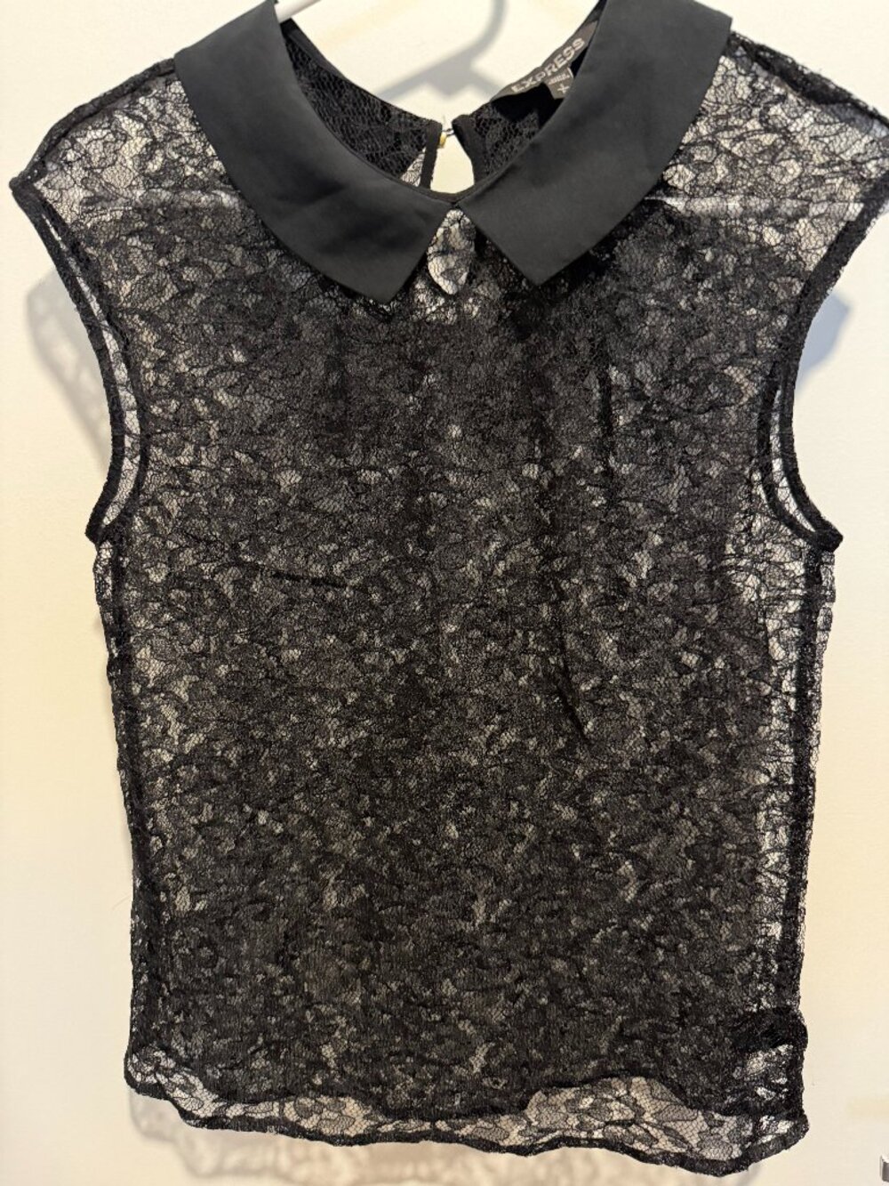 Express Lace Sheer Top • Size Small • Excellent Condition